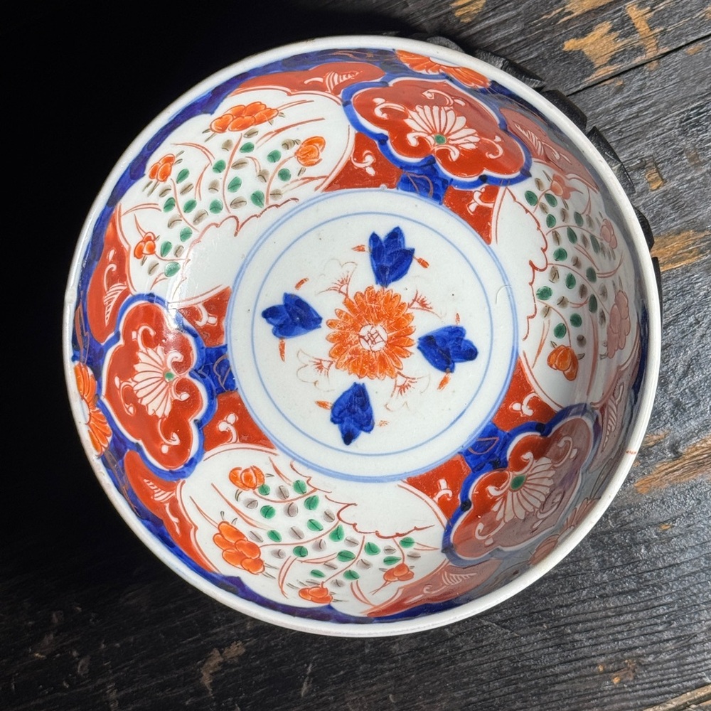 Antique Japanese Imari
Porcelain Plate Meiji period- 6”